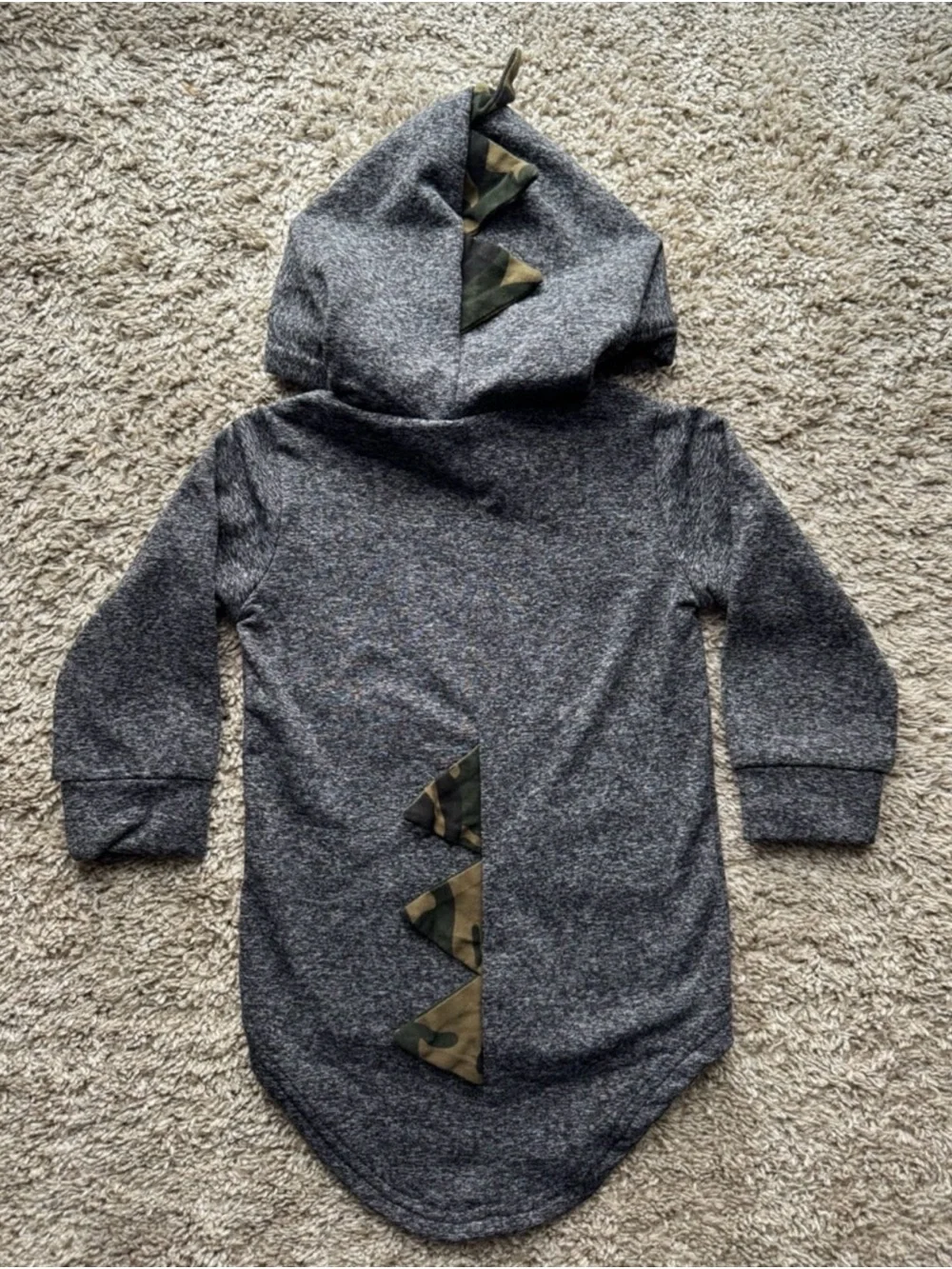 Toddler Boys Dinosaur Camo Hoodie & Jogger Pants Set Size 12-18M